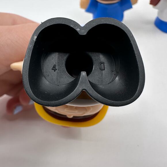 Playgo Mini Wheels Action Figure Toy Fireman Construction Worker Mechanic 3 Pcs - Picture 4 of 4